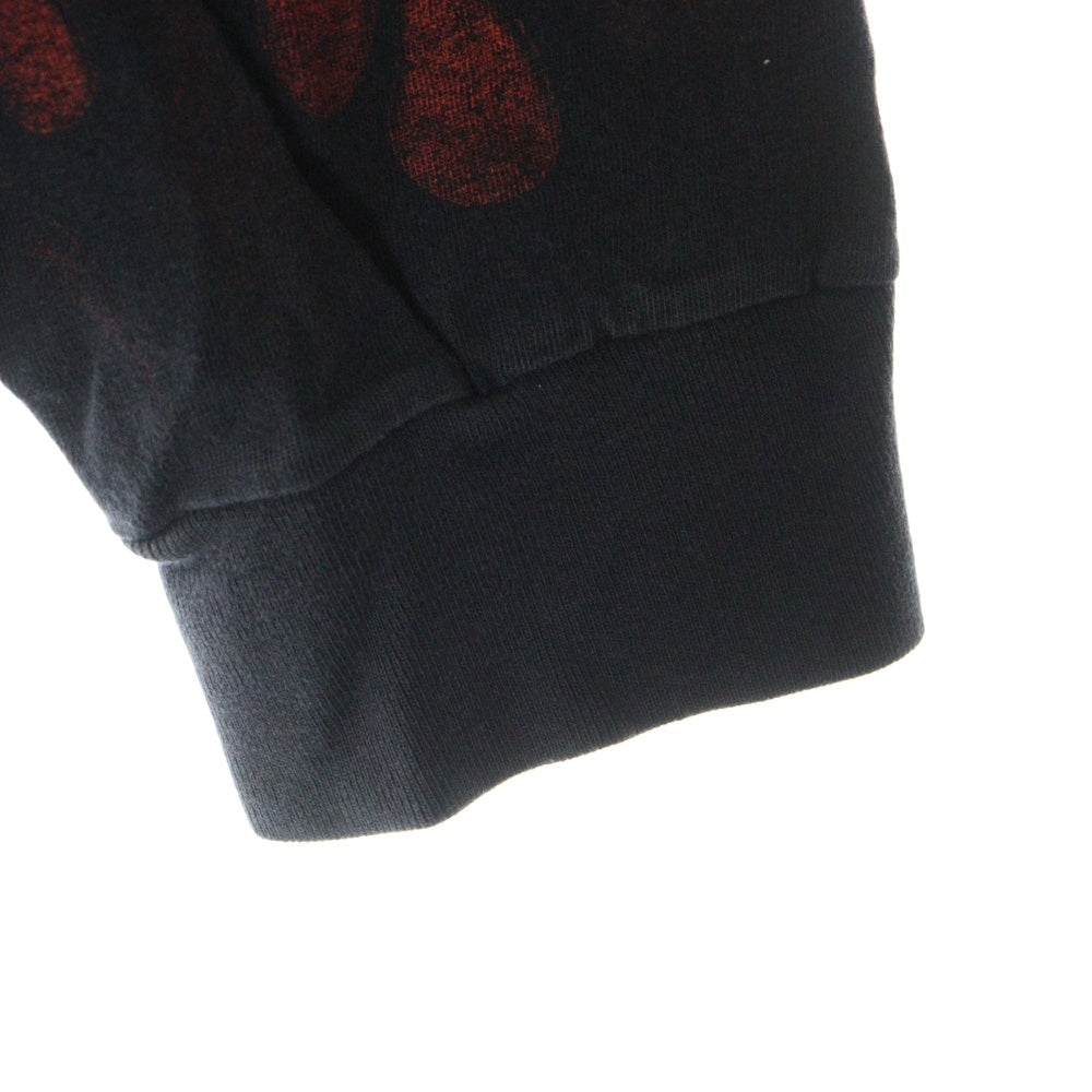 VINTAGE(ヴィンテージ) 00s HARLEY DAVIDSON WOLVERINE H-D L/S ハーレー 両面プリント Tシャツ 長袖カットソー ブラック