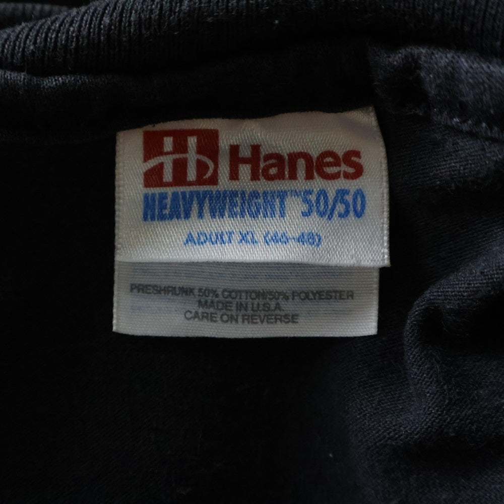 VINTAGE(ヴィンテージ) 80s HARLEY DAVIDSON MY HARLEY IS ON ORDER ハーレーダビッドソン フロントプリント Tシャツ 半袖カットソーブラック