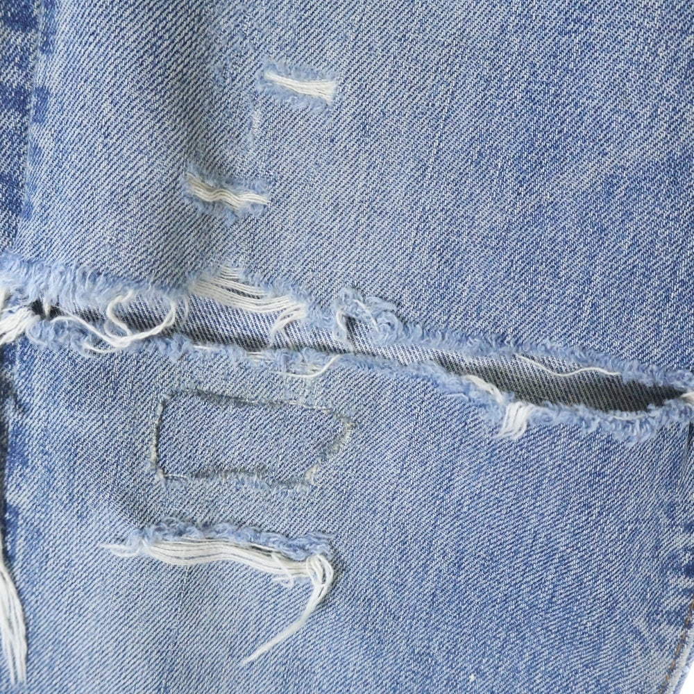 Levi's(リーバイス) 70s 501 BIG E 後期 ボタン裏刻印6 通常R 不均等V 平行ステッチ デニム パンツ インディゴ