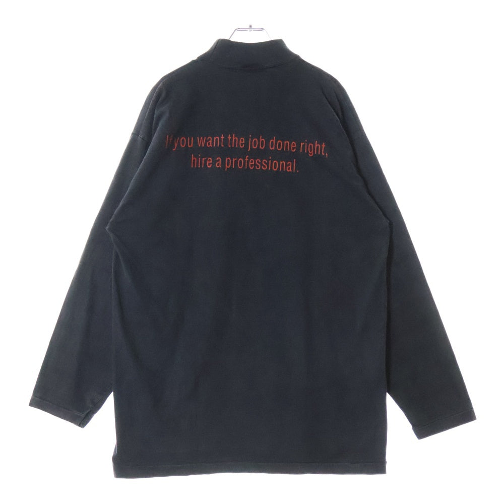 VINTAGE(ヴィンテージ) 90s LEON A LUC BESSON FILM MOVIE TEE L/S レオン 両面プリント ロンT Tシャツ 長袖カットソー ブラック
