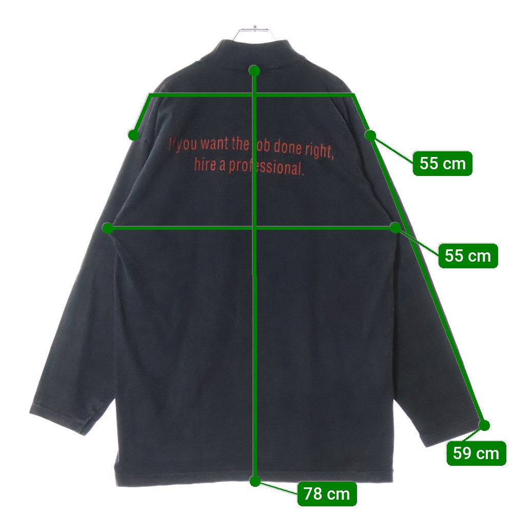 VINTAGE(ヴィンテージ) 90s LEON A LUC BESSON FILM MOVIE TEE L/S レオン 両面プリント ロンT Tシャツ 長袖カットソー ブラック