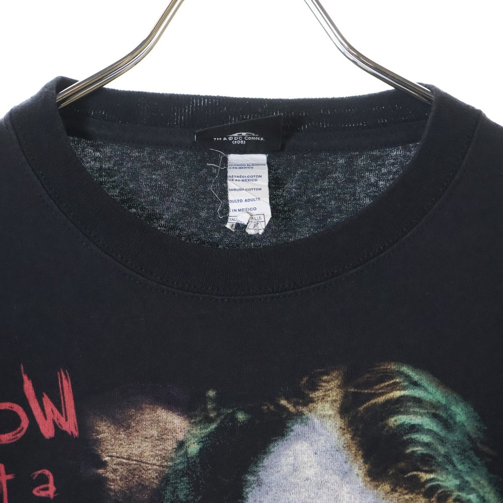 VINTAGE(ヴィンテージ) 00s BAD MAN DARK KNIGHT MOVIE TEE バッドマン ダークナイト フロントプリント Tシャツ 半袖カットソー ブラック