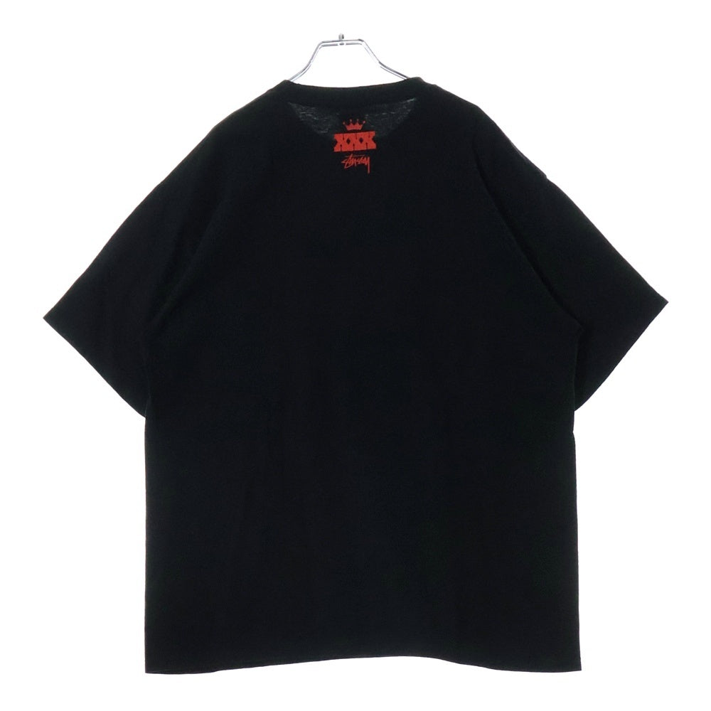 STUSSY(ステューシー) 10s STAR WARS スターウォーズ コラボ プリント Tシャツ ブラック