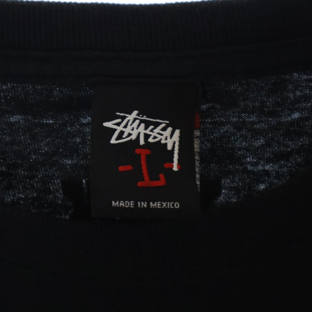 STUSSY(ステューシー) 10s STAR WARS スターウォーズ コラボ プリント Tシャツ ブラック