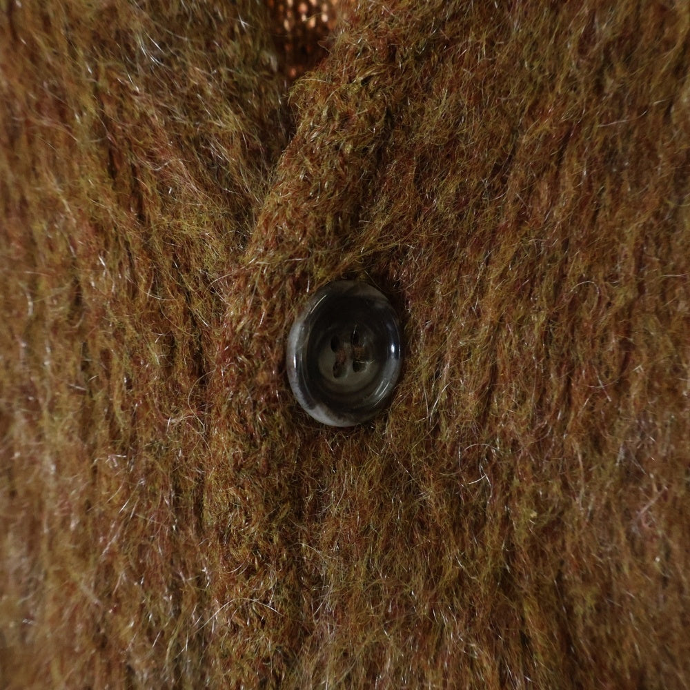VINTAGE(ヴィンテージ) 60s Munsingwear MOHAIR CARDIGAN マンシングウェア モヘア カーディガン ブラウン