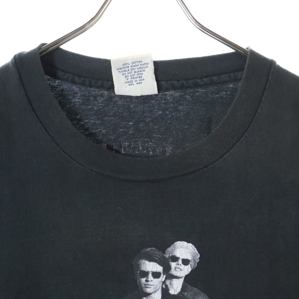VINTAGE(ヴィンテージ) 90s Levi's AMERICAN ORIGINAL リーバイス フロントプリント Tシャツ 半袖カットソー ブラック