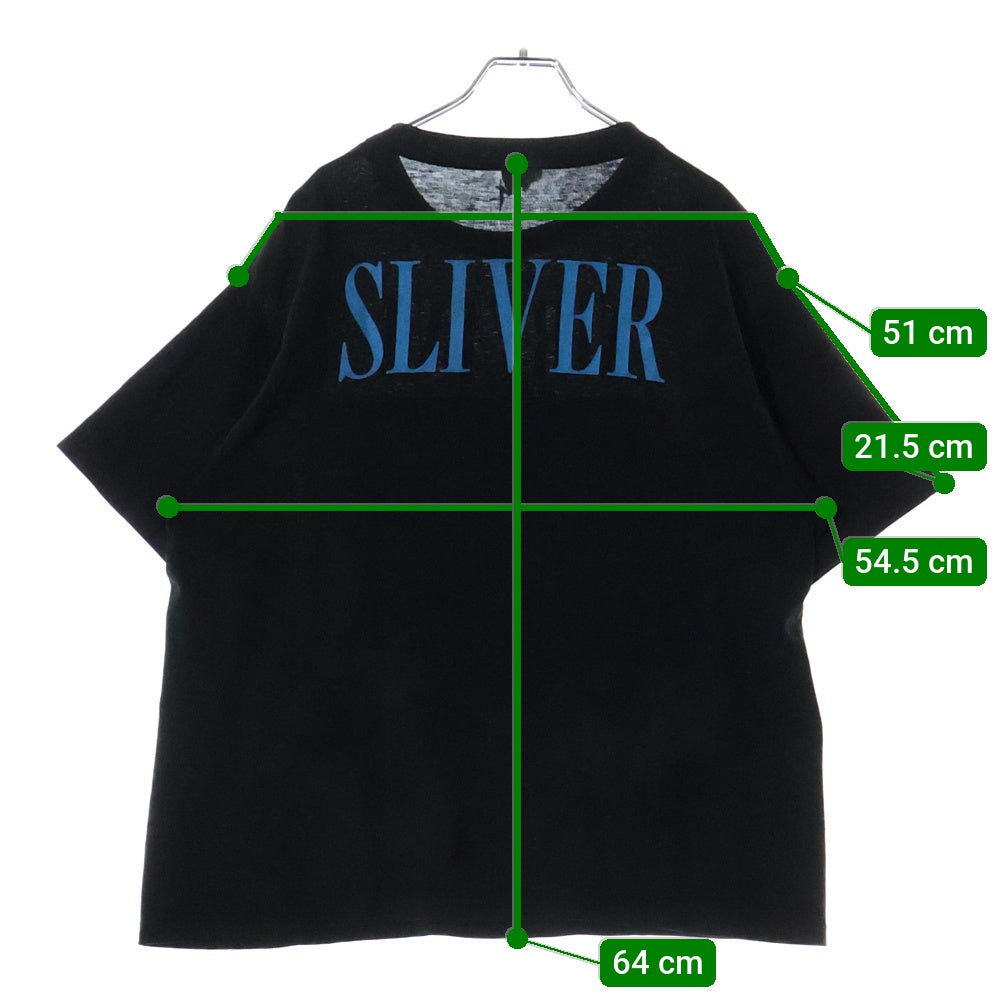 VINTAGE(ヴィンテージ) 90s NIRVANA SLIVER ニルヴァーナ スリバー Tシャツ 半袖カットソー ブラック