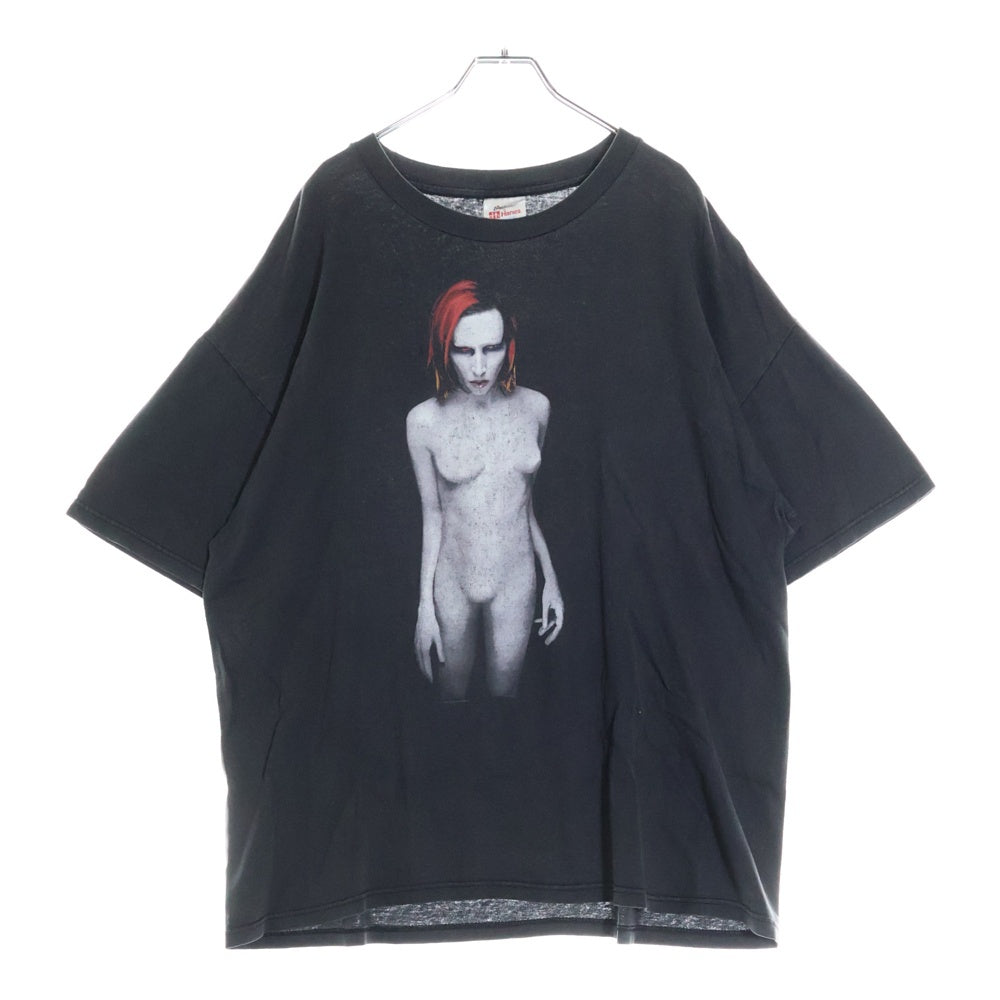 VINTAGE(ヴィンテージ) 90s MARILYN MANSON MECHANICAL ANIMALS マリリンマンソン メカニカル アニマルズ Tシャツ 半袖カットソー ブラック