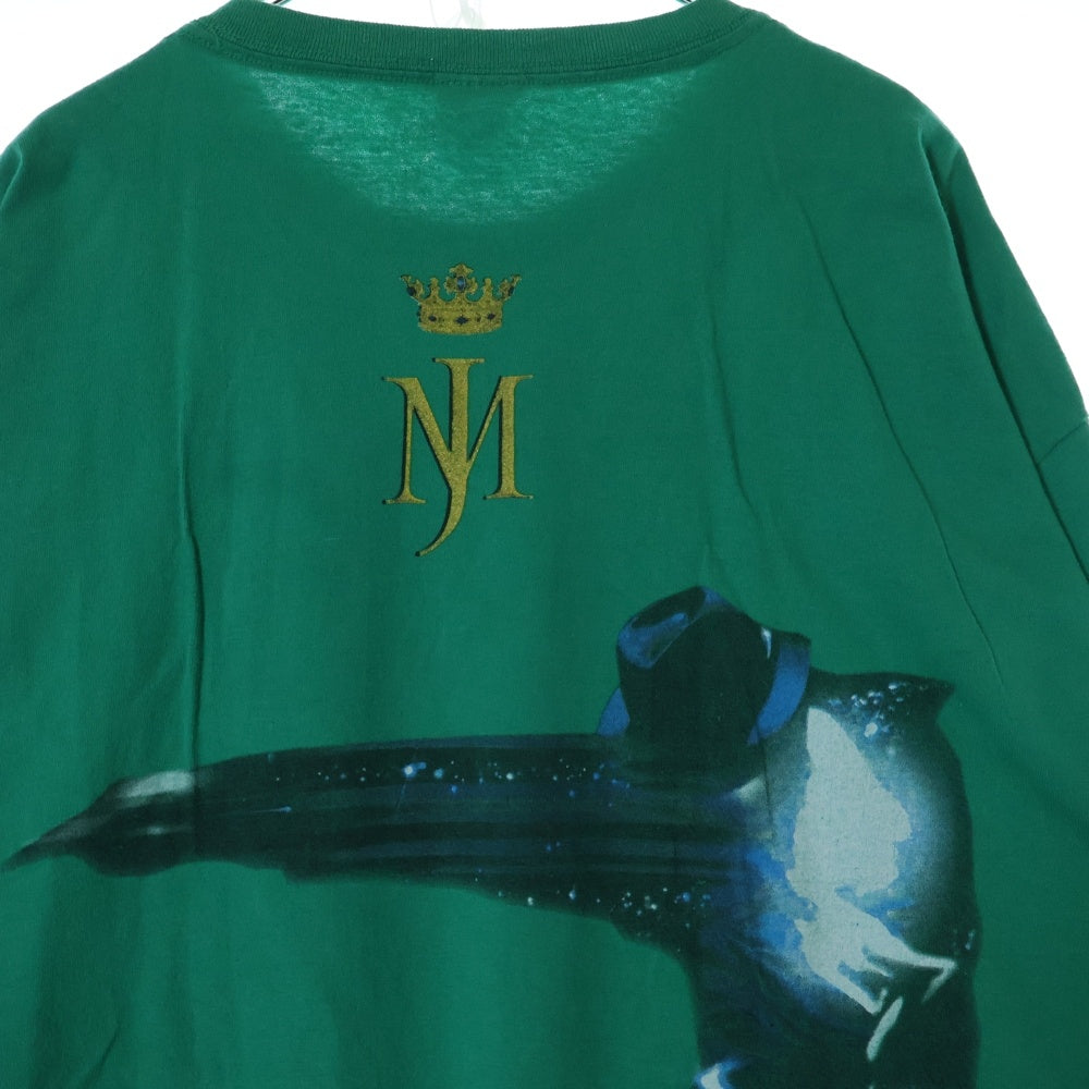VINTAGE(ヴィンテージ) 00s MICHAEL JACKSON マイケルジャクソン1958-2009 S/S 半袖カットソー グリーン