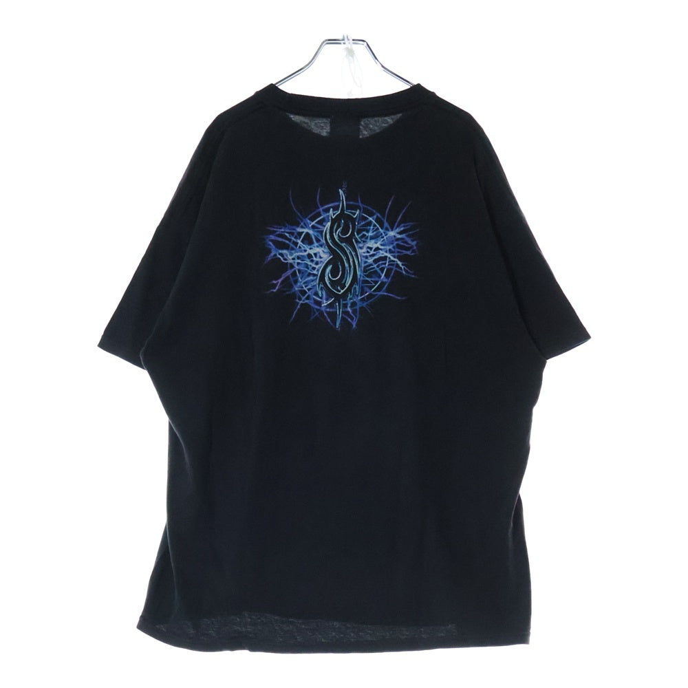 VINTAGE(ヴィンテージ) 00s SLIPKNOT TENNESSEE RIVER スリップノット 両面プリント 半袖Tシャツ カットソー ブラック