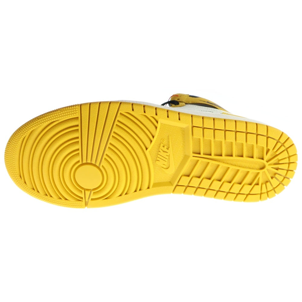 NIKE(ナイキ) Air Jordan 1 Retro High OG Yellow Ochre ナイキ エアジョーダン1 レトロ ハイ OG イエローオークル ハイカットスニーカー DZ5485-701 US10.5/28.5cm