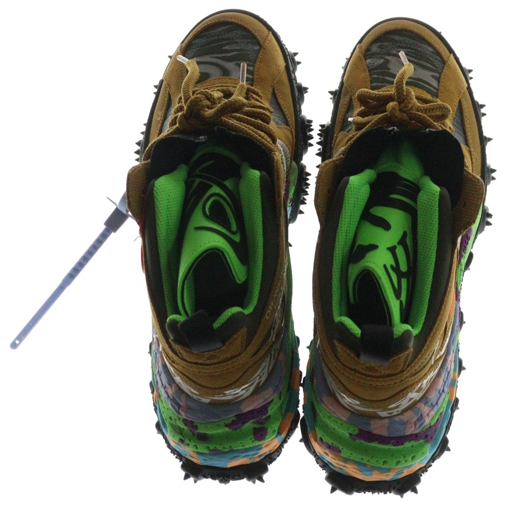 NIKE(ナイキ) × Off-White Air Terra Forma Wheat and Green Strike オフホワイト エアテラフォーマ ウィート アンド グリーンストライク DQ1615-700 ハイカットスニーカー US10/28cm