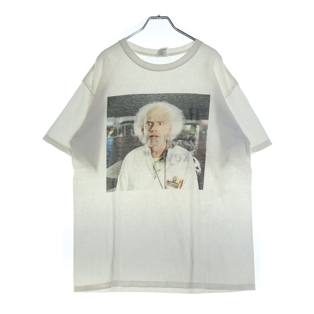 VINTAGE(ヴィンテージ) 00s BACK TO THE FUTURE MOVIE TEE バックトゥザフューチャー ドク 両面プリント Tシャツ 半袖カットソー ホワイト