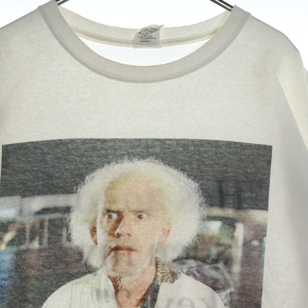 VINTAGE(ヴィンテージ) 00s BACK TO THE FUTURE MOVIE TEE バックトゥザフューチャー ドク 両面プリント Tシャツ 半袖カットソー ホワイト
