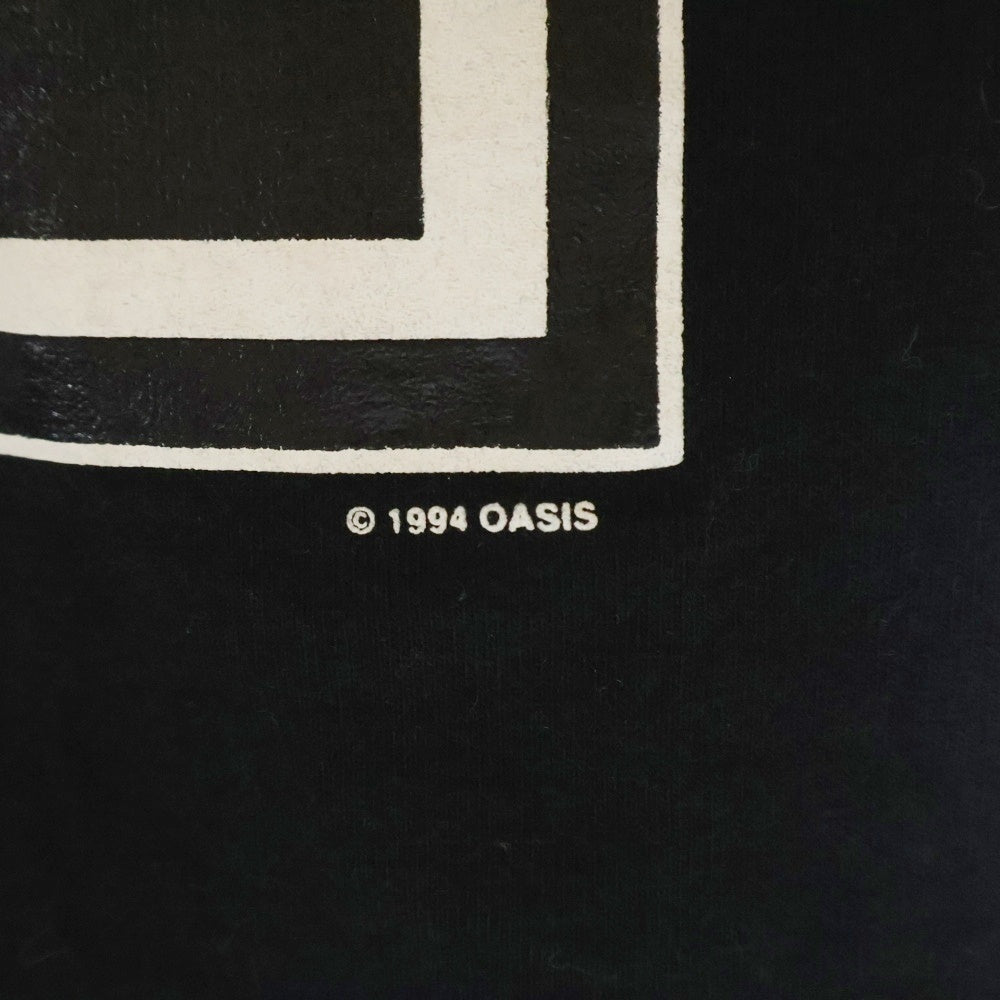 VINTAGE(ヴィンテージ) 90s oasis LOGO TEE オアシス ロゴ Tシャツ 半袖カットソー ブラック