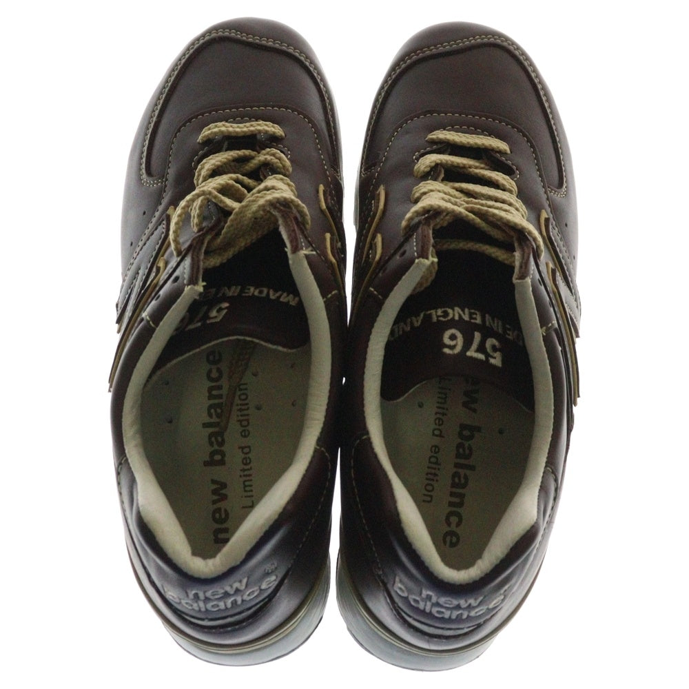 New Balance(ニューバランス) LM576NB オールレザーモデル MADE IN ENGLAND ブラウン US7 1/2