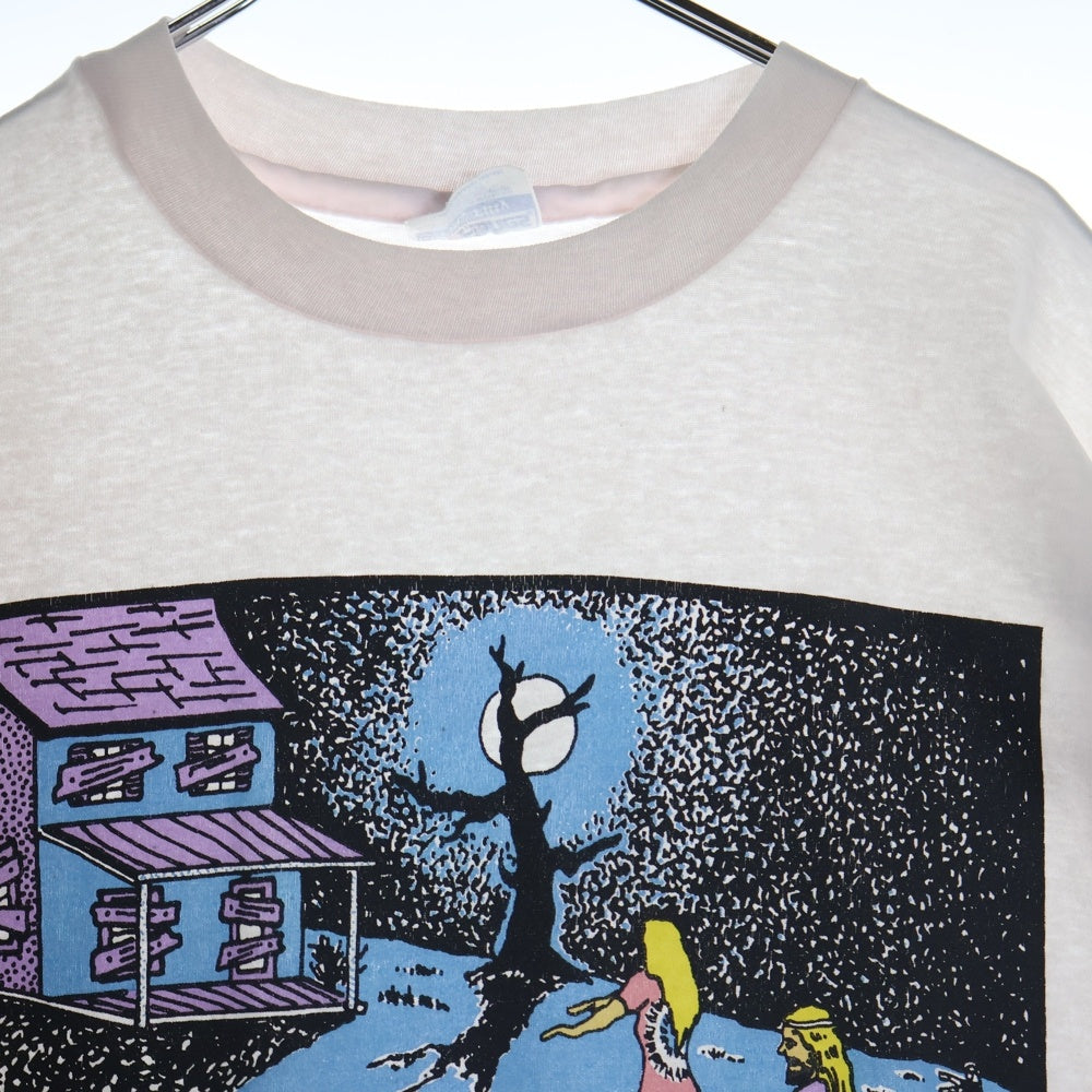 VINTAGE(ヴィンテージ) 80s Ken Brown NIGHT OF THE LIVING DEADHEADS ART TEE ケンブラウン フロント Tシャツ 半袖カットソー ホワイト
