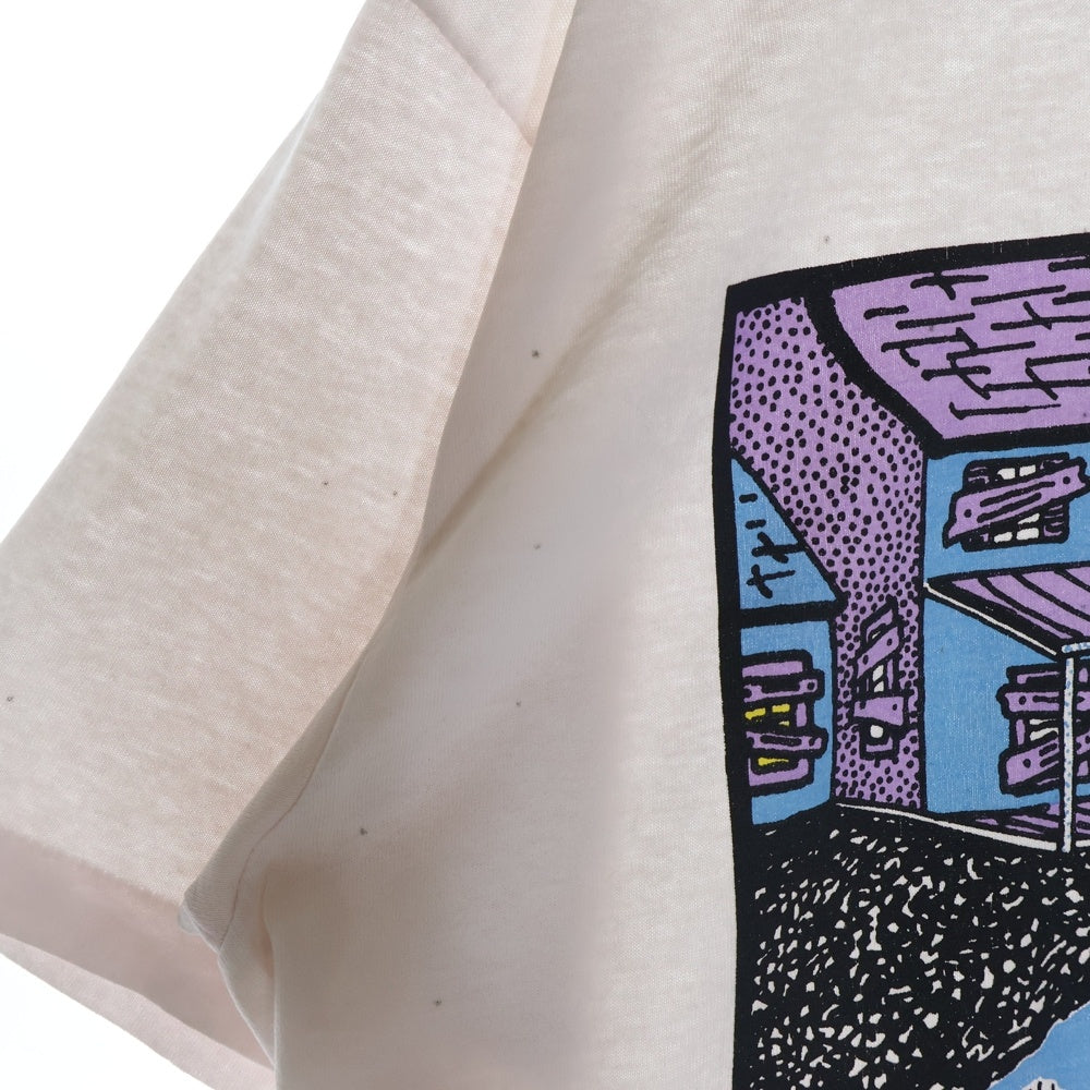 VINTAGE(ヴィンテージ) 80s Ken Brown NIGHT OF THE LIVING DEADHEADS ART TEE ケンブラウン フロント Tシャツ 半袖カットソー ホワイト