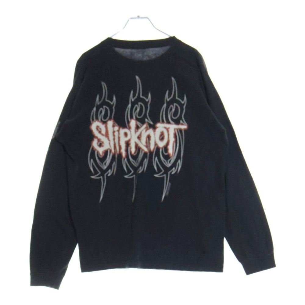 VINTAGE(ヴィンテージ) 90s SLIPKNOT BLUE GRAPE スリップノット 1999 L/S 長袖Tシャツ カットソー ボルドー