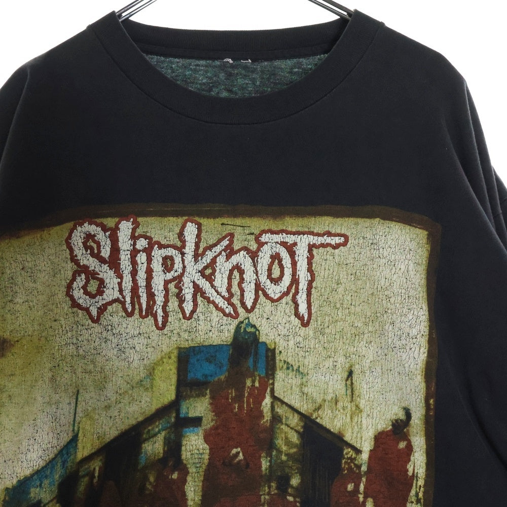 VINTAGE(ヴィンテージ) 90s SLIPKNOT BLUE GRAPE スリップノット 1999 L/S 長袖Tシャツ カットソー ボルドー