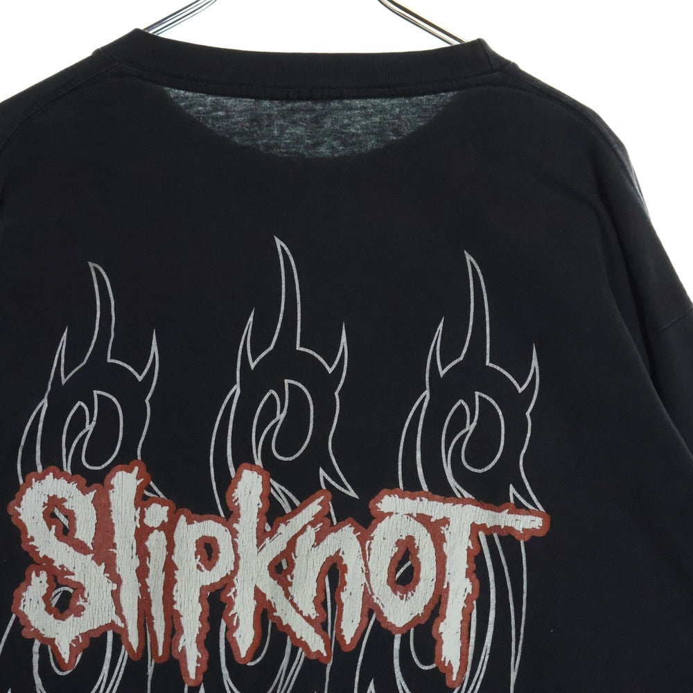 VINTAGE(ヴィンテージ) 90s SLIPKNOT BLUE GRAPE スリップノット 1999 L/S 長袖Tシャツ カットソー ボルドー