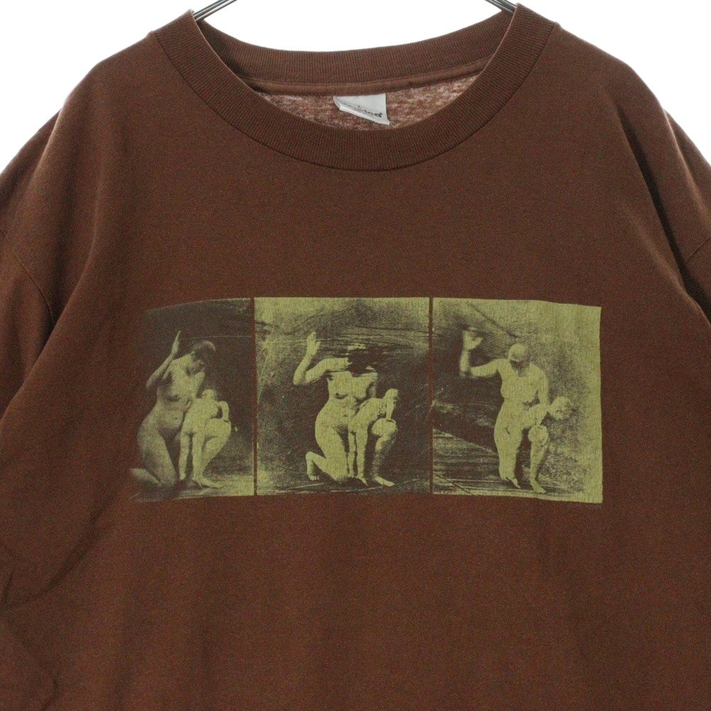 VINTAGE(ヴィンテージ) 90s KORN SPANKING TOUR 1995 コーン 両面プリント Tシャツ 半袖カットソー ブラウン