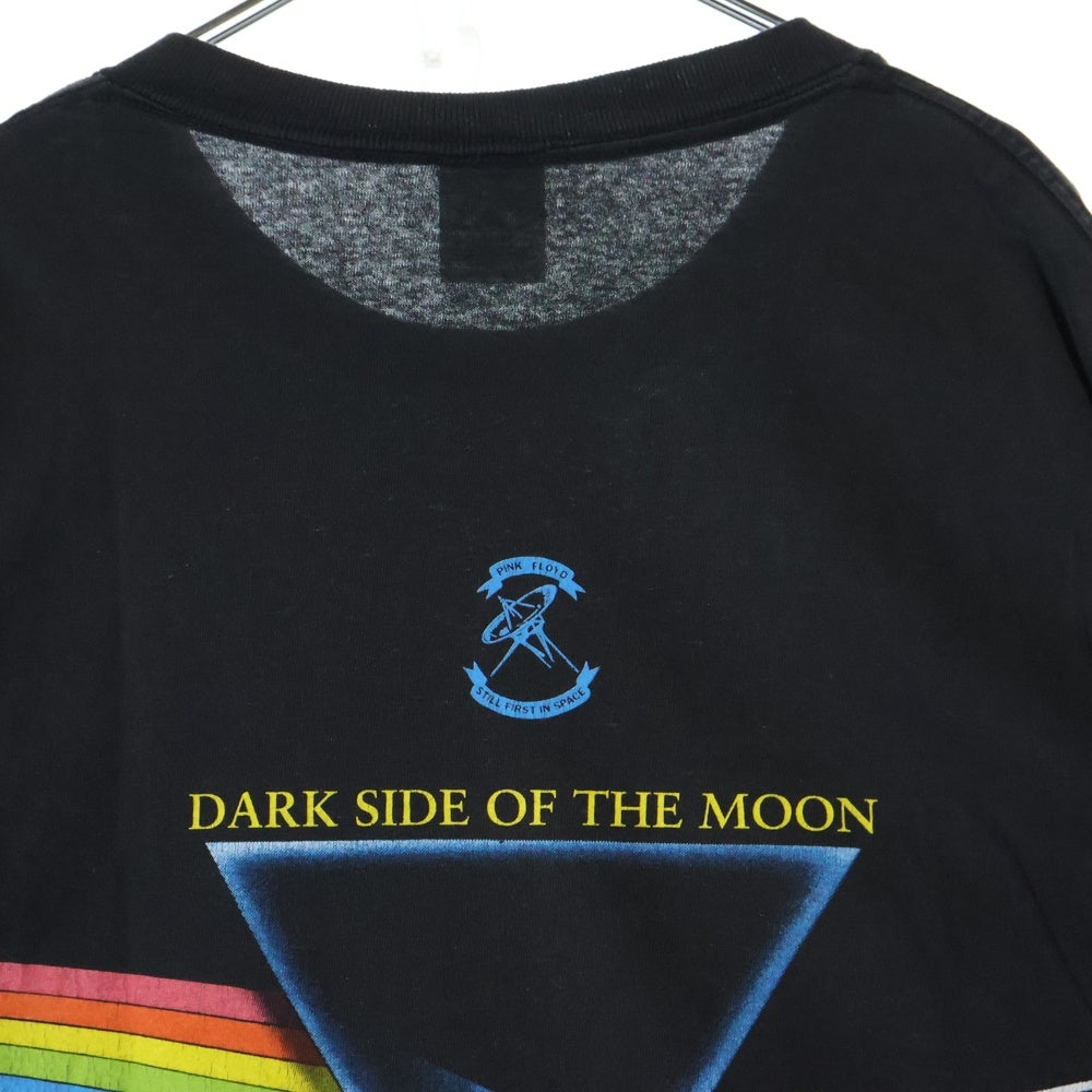 VINTAGE(ヴィンテージ) 90s PINK FLOYD DARK SIDE OF THE MOON ピンクフロイド Tシャツ 半袖カットソー ブラック