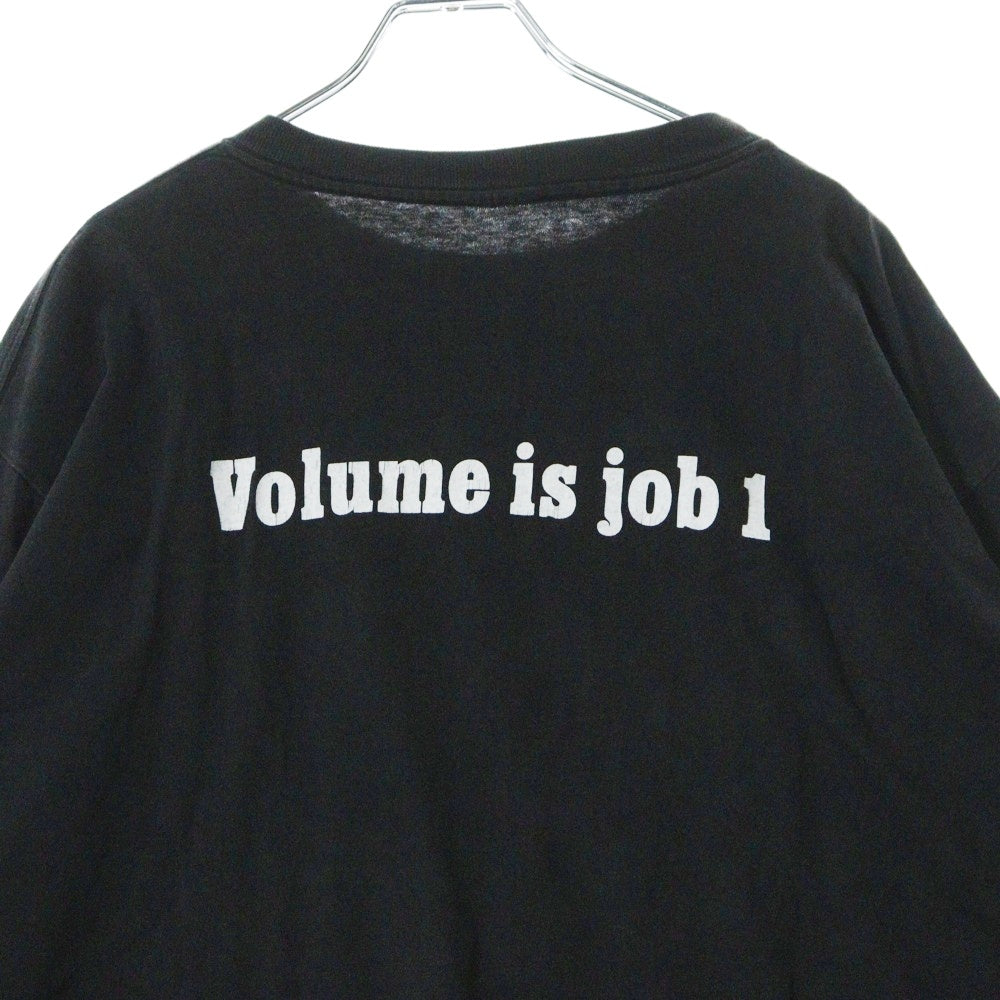 VINTAGE(ヴィンテージ) 90s FLUID L/S フリード フロント プリント Tシャツ 長袖カットソー ブラック