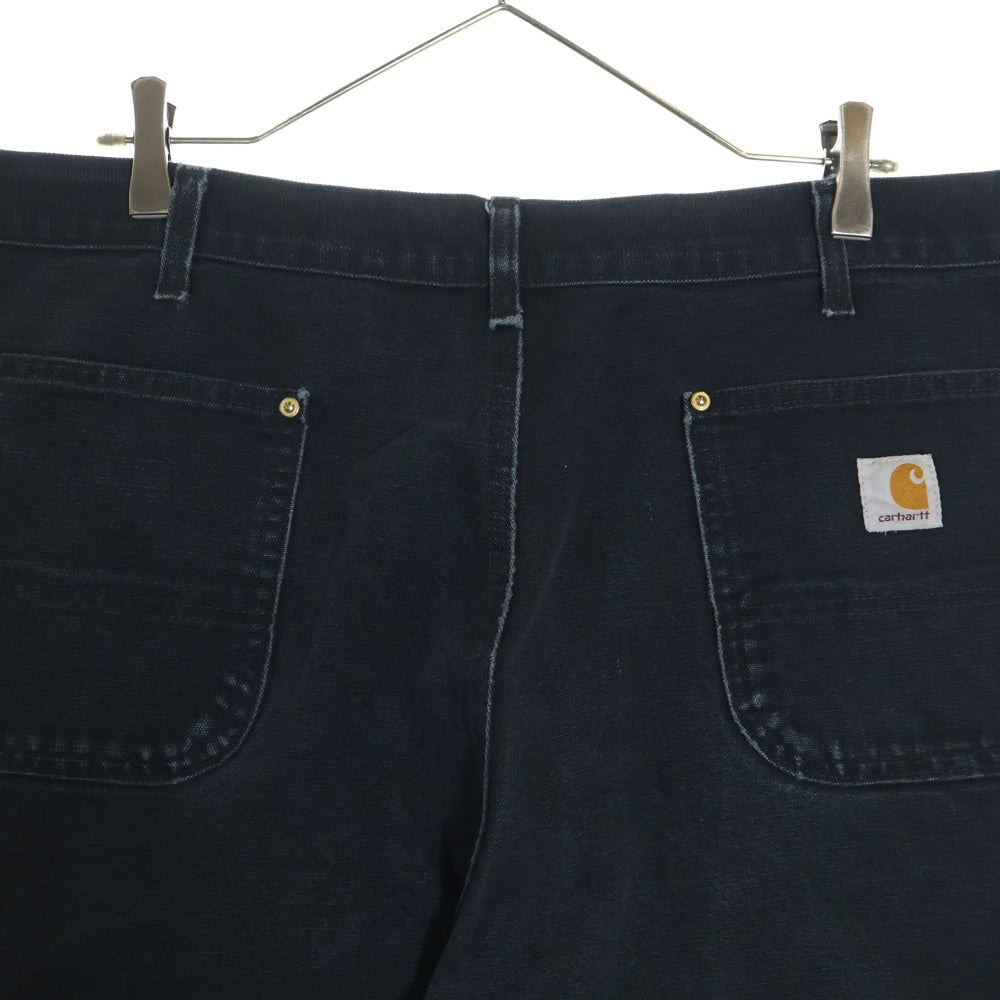 CARHARTT(カーハート) DOUBLE KNEE COTTON DUCK PAINTER PANTS ダブルニー カーペンターパンツ ペインター コットンダック ブラック MADE IN USA