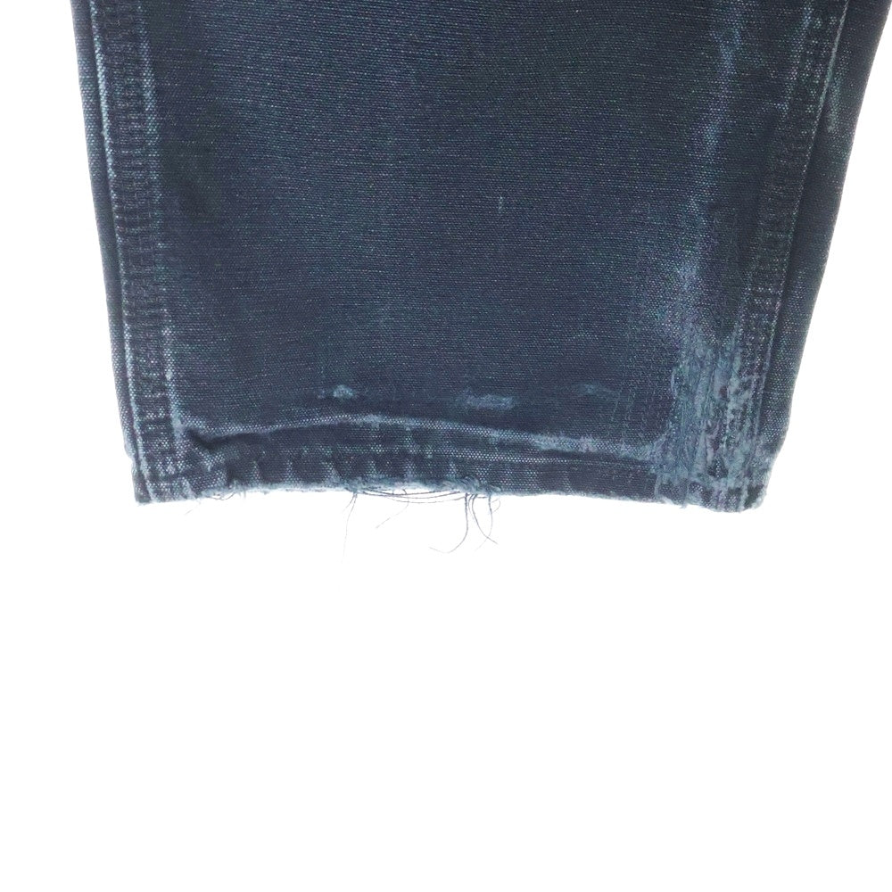 CARHARTT(カーハート) DOUBLE KNEE COTTON DUCK PAINTER PANTS ダブルニー カーペンターパンツ ペインター コットンダック ブラック MADE IN USA