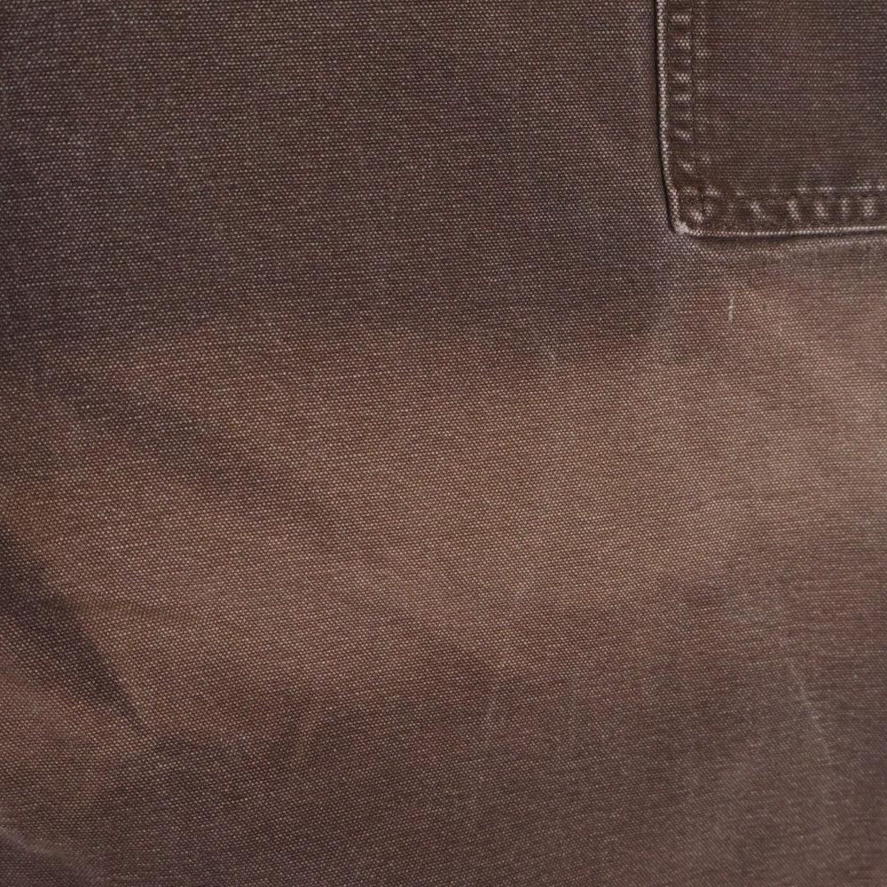 CARHARTT(カーハート) DOUBLE KNEE COTTON DUCK PAINTER PANTS ダブルニー カーペンターパンツ ペインター コットンダック ブラウン MADE IN MEXICO