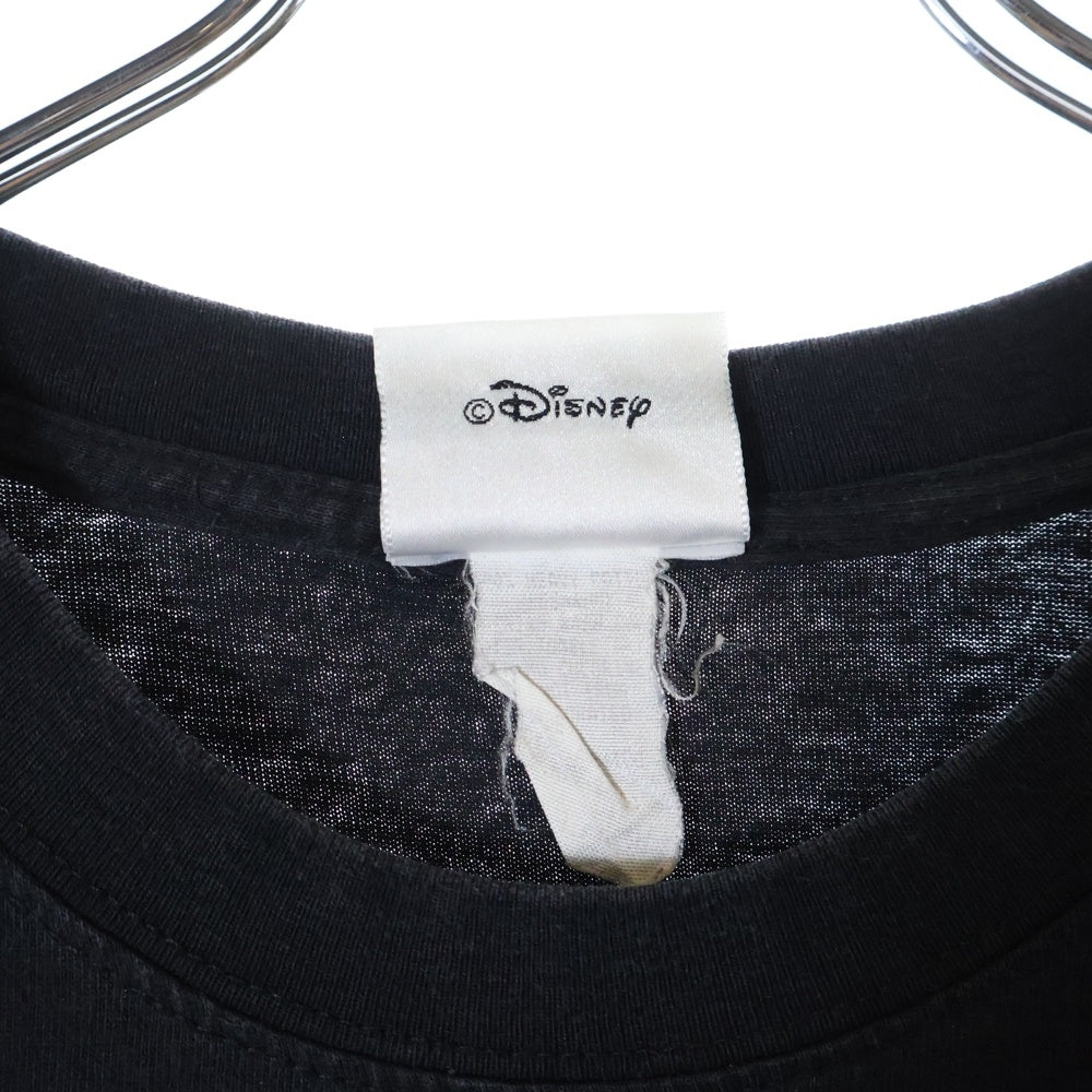 VINTAGE(ヴィンテージ) 90-00s DISNEY TOWER OF TERROR Fear every drop ディズニー タワーオブテラー フロントプリント Tシャツ 半袖カットソー ブラック