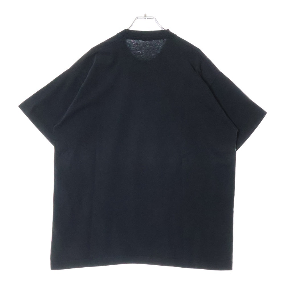 VINTAGE(ヴィンテージ) 90s DISNEY Mickey Mouse ディズニー ミッキー 赤足 フロントプリント Tシャツ 半袖カットソー ブラック