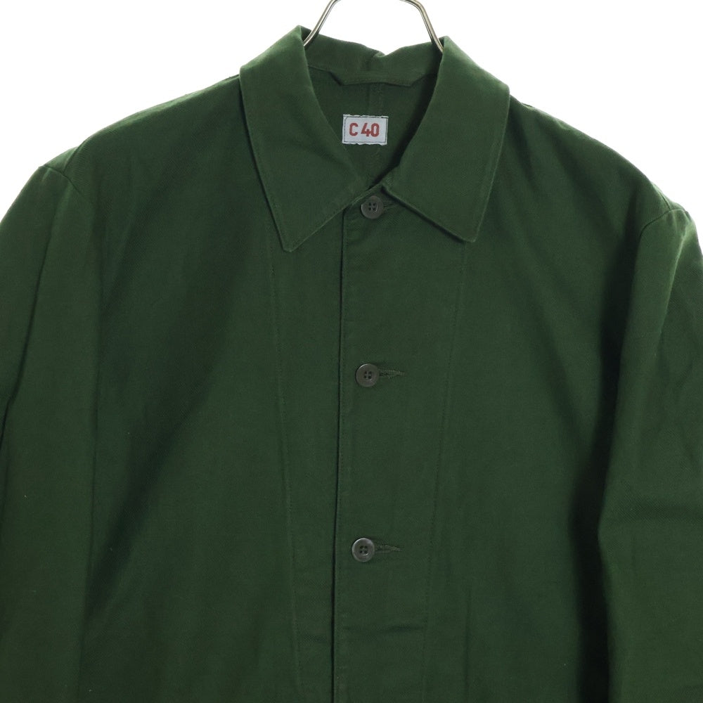 VINTAGE(ヴィンテージ) 60-70s SWEDISH ARMY WORK JACKET MILITARY スウェーデン軍 ワークジャケット カーキ