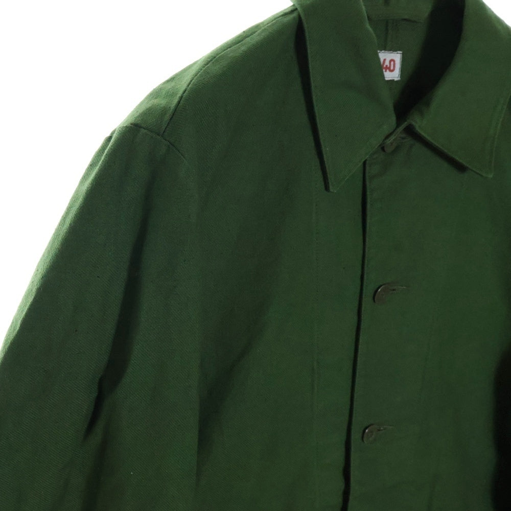 VINTAGE(ヴィンテージ) 60-70s SWEDISH ARMY WORK JACKET MILITARY スウェーデン軍 ワークジャケット カーキ