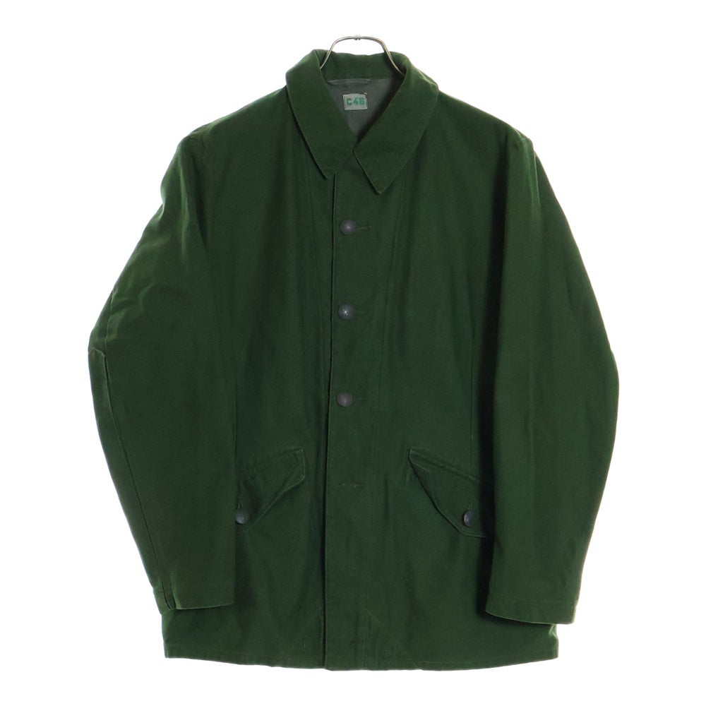 VINTAGE(ヴィンテージ) 60s SWEDISH ARMY M-59 FIELD JACKET MILITARY スウェーデン軍 フィールドジャケット メタルボタン 前期 三つ王冠 カーキ