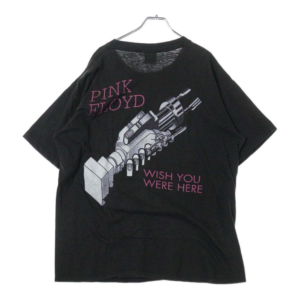 VINTAGE(ヴィンテージ) 90s PINK FLOYD WISH YOU WERE HERE EARL'S COURT OCTOBER 1994 TEE ピンクフロイド 両面プリント半袖Tシャツ カットソー ブラック