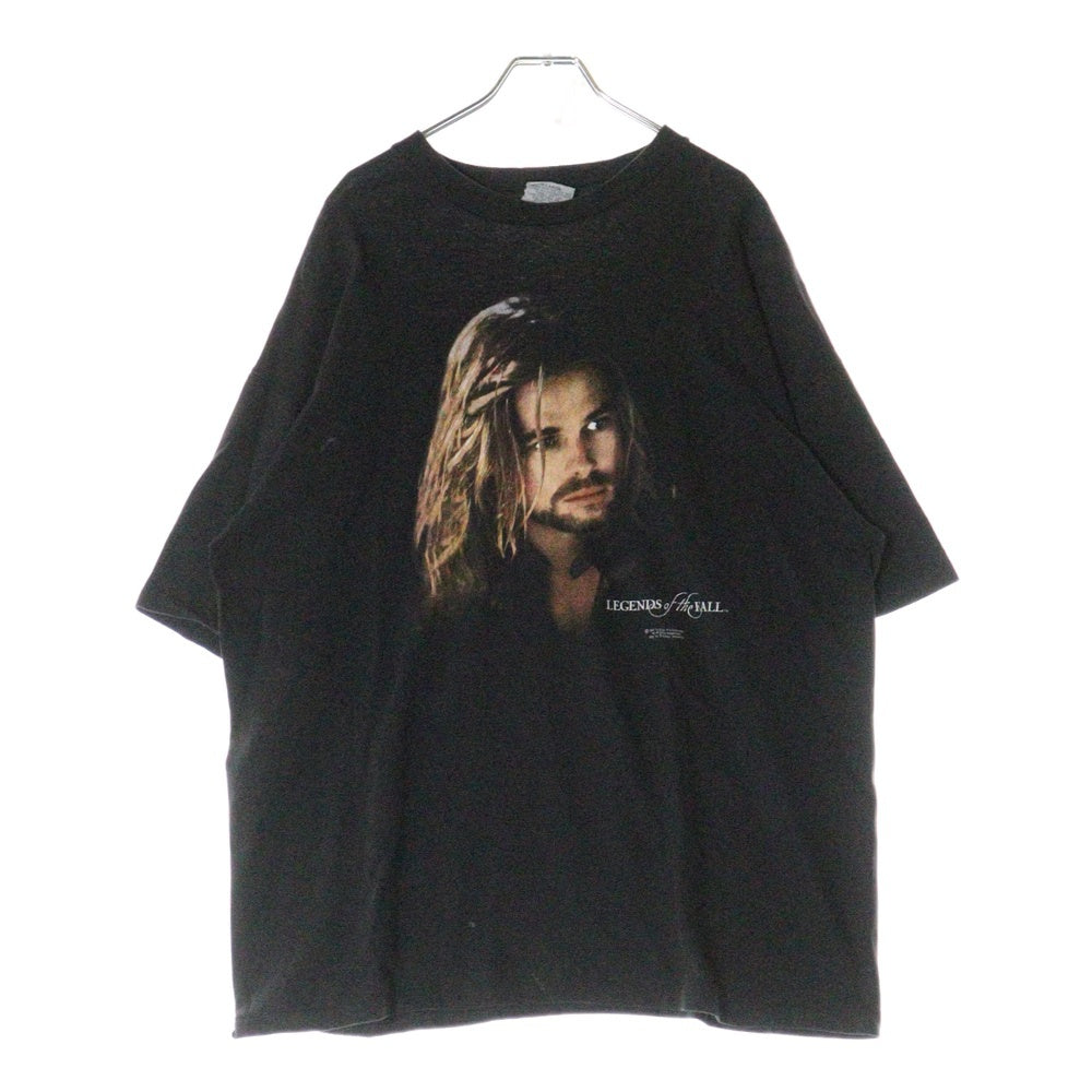 VINTAGE(ヴィンテージ) 90s LEGENDS of the FALL MOVIE TEE レジェンド・オブ・フォール 果てしなき想い フロント プリント Tシャツ 半袖カットソー ブラック