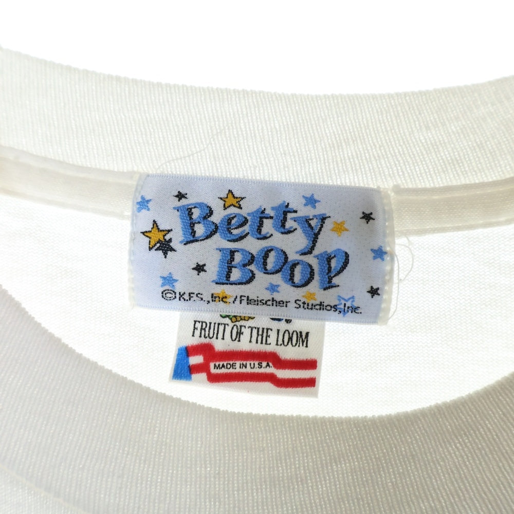 VINTAGE(ヴィンテージ) 90s BETTY ジェットコースター Tシャツ 半袖カットソー ホワイト