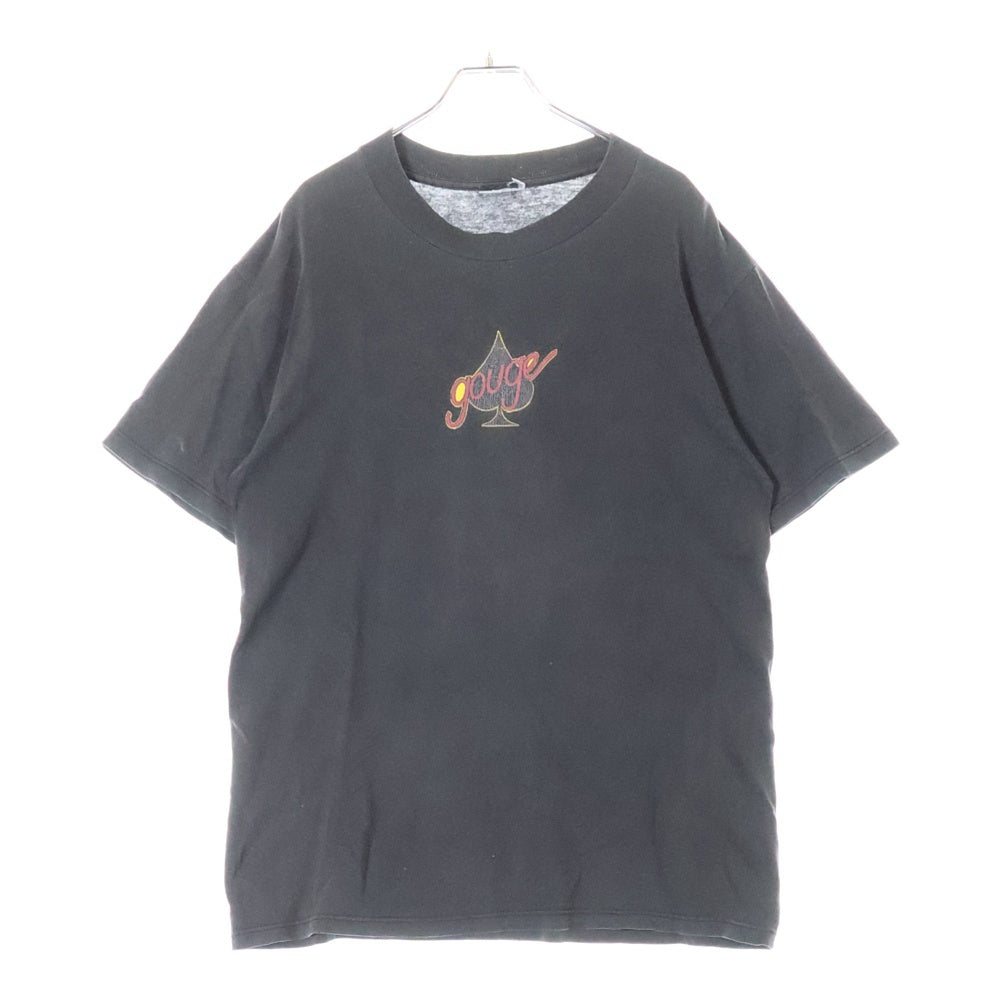 VINTAGE(ヴィンテージ) 90s GOUGE KING Tシャツ 半袖カットソー ブラック