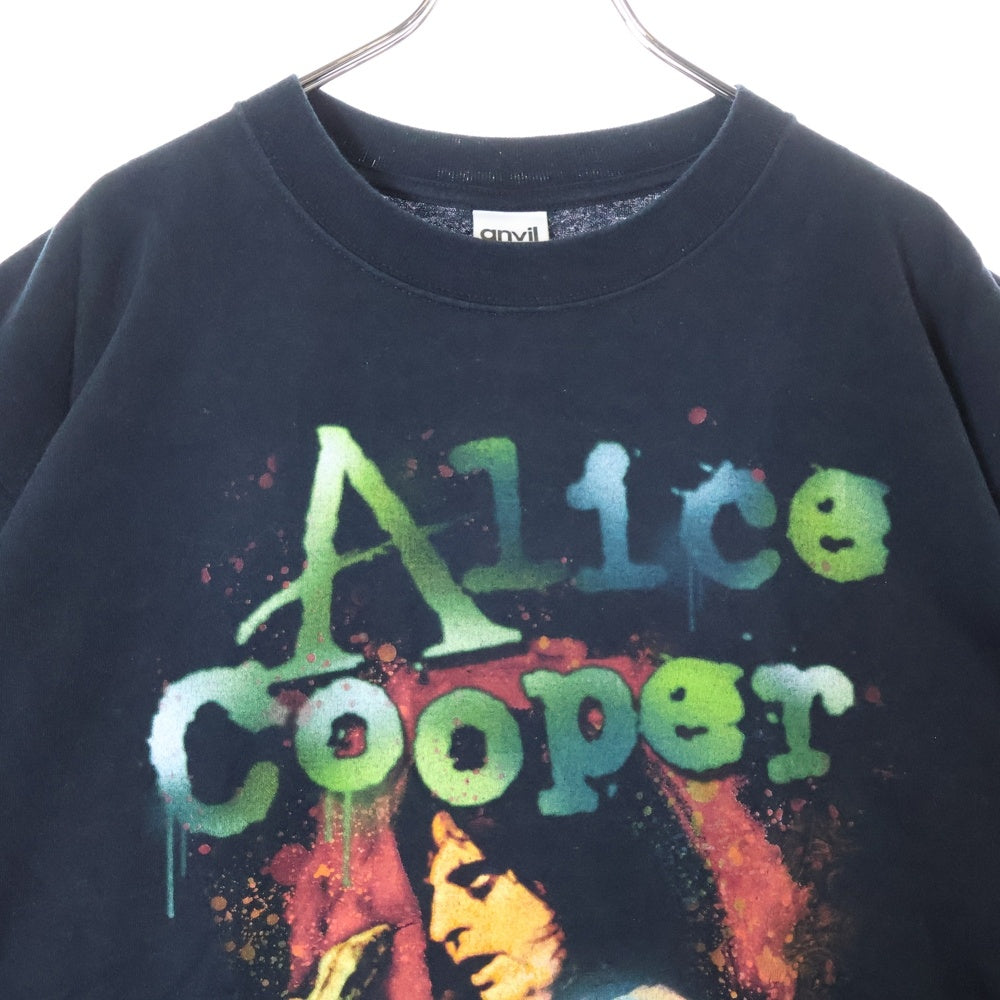VINTAGE(ヴィンテージ) 90-00s ALICE COOPER NO MORE MR NICE GUY アリスクーパー ノーモアミスターナイスガイ 半袖Tシャツ カットソー ブラック