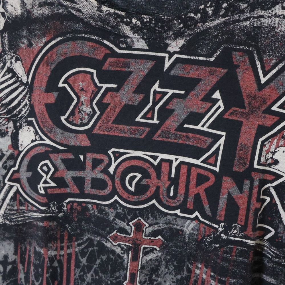 VINTAGE(ヴィンテージ) 00s OZZY OZBOURNE オジーオズボーン 半袖Tシャツ カットソー ブラック