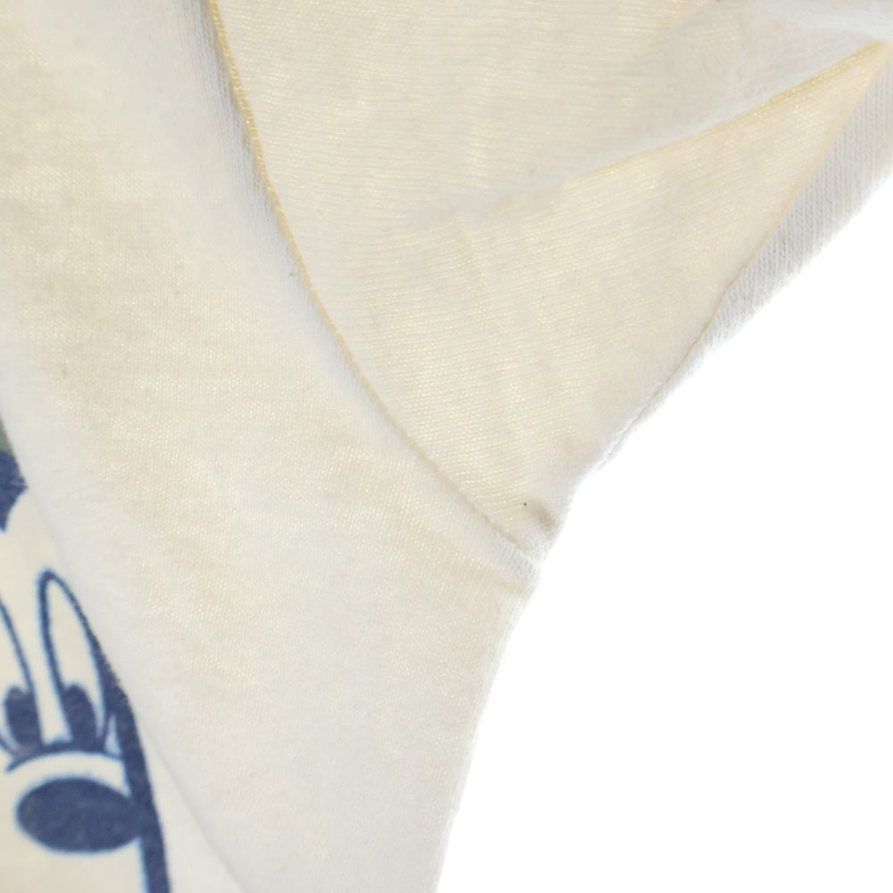 VINTAGE(ヴィンテージ) 90s DISNEY Mickey Mouse ディズニー ミッキーマウス フロントプリント Tシャツ 半袖カットソー ホワイト