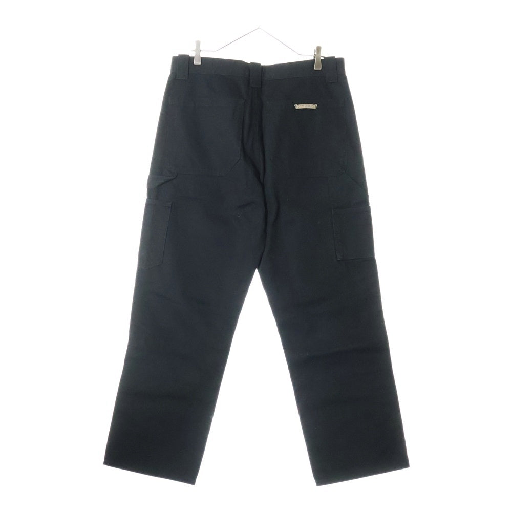 CHROME HEARTS(クロムハーツ) CARPENTER CNVS BLK カーペンターキャンバスダブルニーロングパンツ ブラック