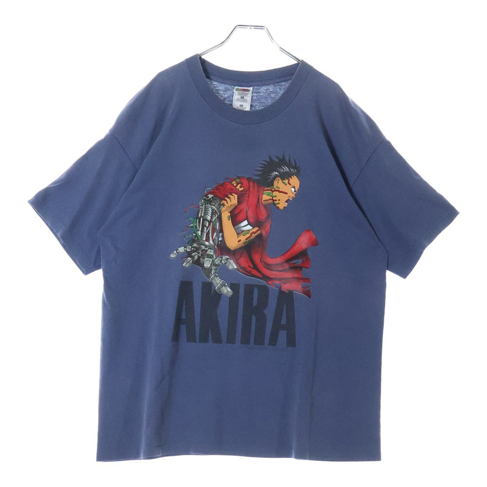 VINTAGE(ヴィンテージ) 90s AKIRA TETSUO ARM NAVY TEE アキラ 鉄雄 アームプリント半袖Tシャツ カットソー ネイビー