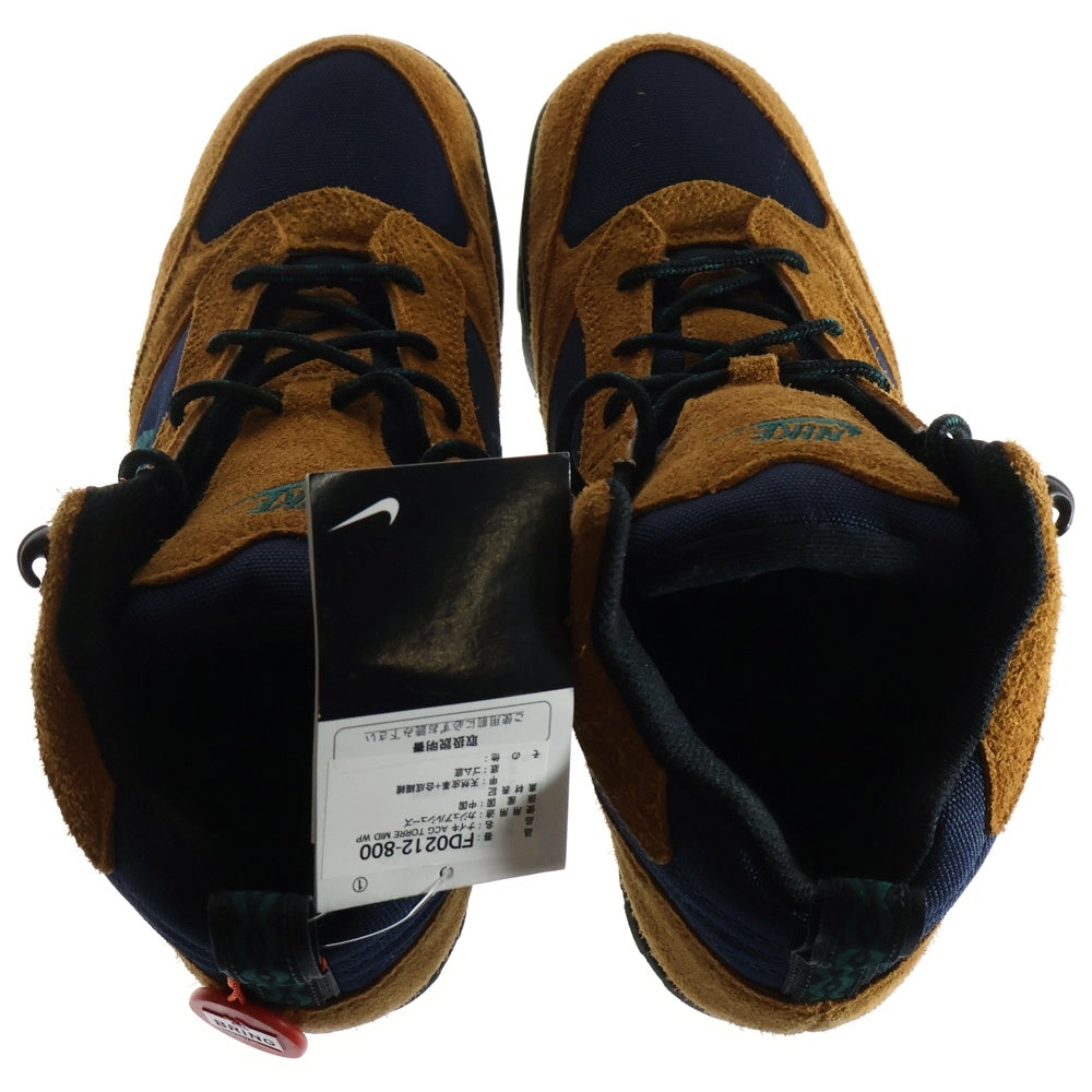 NIKE ACG(ナイキエーシージー) トーレ バーントシエナ アンド オブシディアン ミッドカットスニーカー US9.5/27.5cm FD0212-800