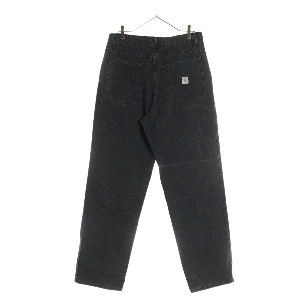 RRL(ダブルアールエル) 90s CARPENTER COTTON PANTS 三ツ星 カーペンター ブラック