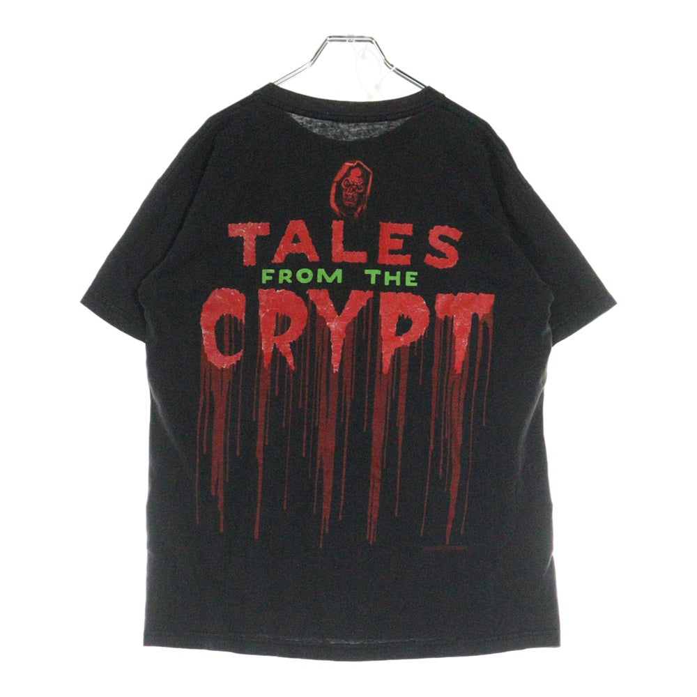VINTAGE(ヴィンテージ) 90s TALES FROM THE CRYPT ハリウッド・ナイトメア 両面プリント Tシャツ 半袖カットソー ブラック