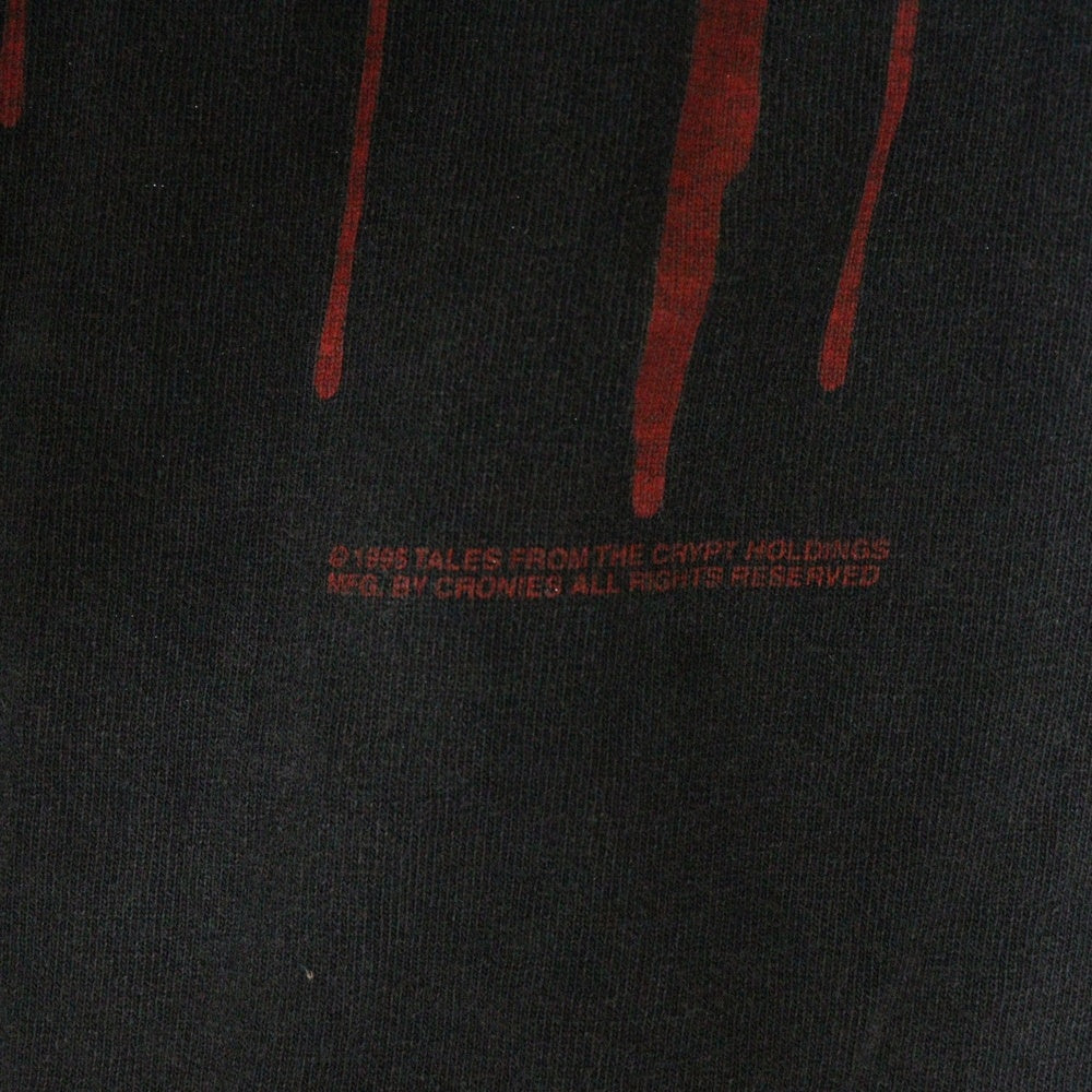 VINTAGE(ヴィンテージ) 90s TALES FROM THE CRYPT ハリウッド・ナイトメア 両面プリント Tシャツ 半袖カットソー ブラック