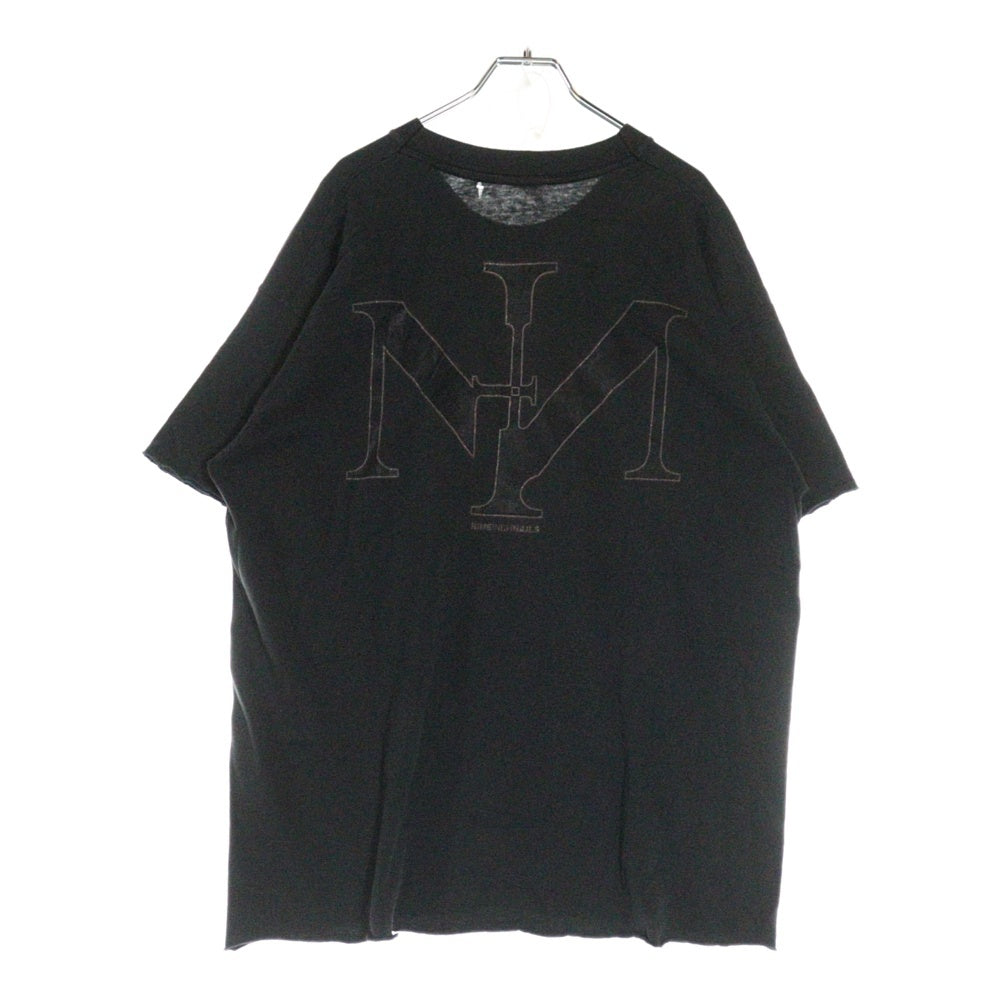 VINTAGE(ヴィンテージ) 90s NINE INCH NAILS SIN LOGO ナイインチネイルズ Tシャツ 半袖カットソー ブラック